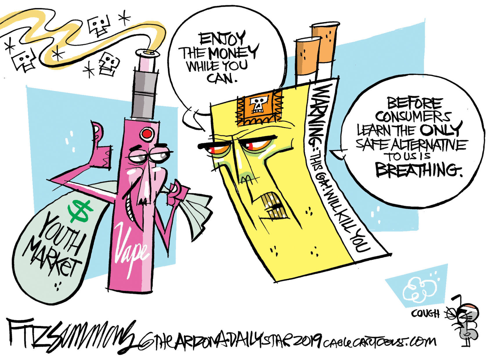 Daily Fitz Cartoon: Puff